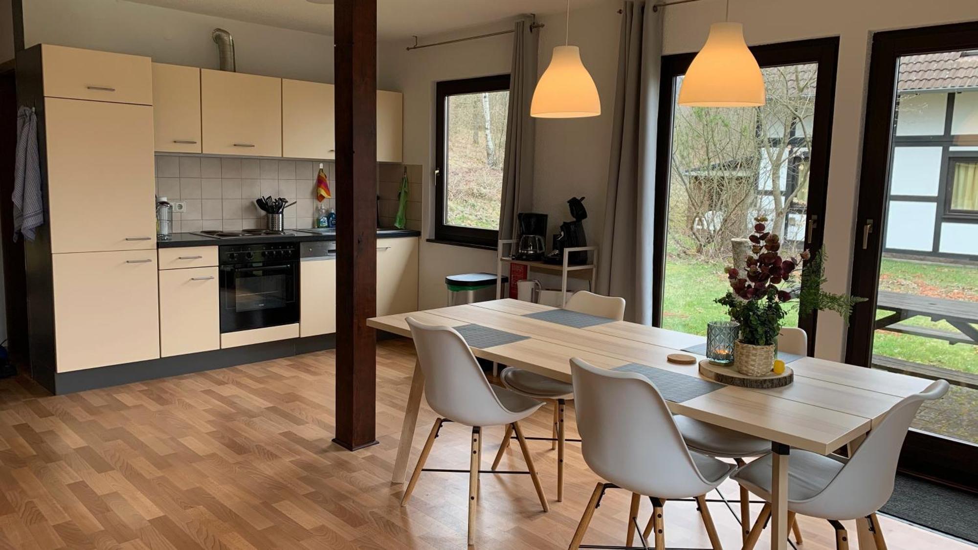 Ferienwohnung Mimo Direkt Am Waldrand Frankenau Exterior photo